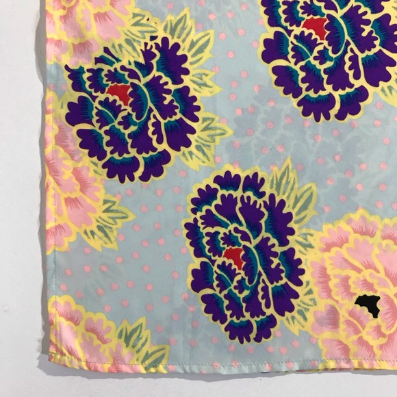 NWT RARE Nasty Gal Flower of Love Gorgeous Floral Kimono Duster Kaftan Pink Boho - Picture 11 of 14